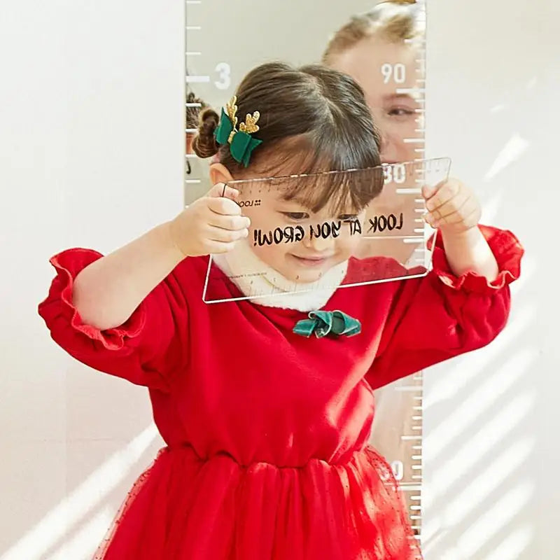 Growth Chart Mirror for Kids