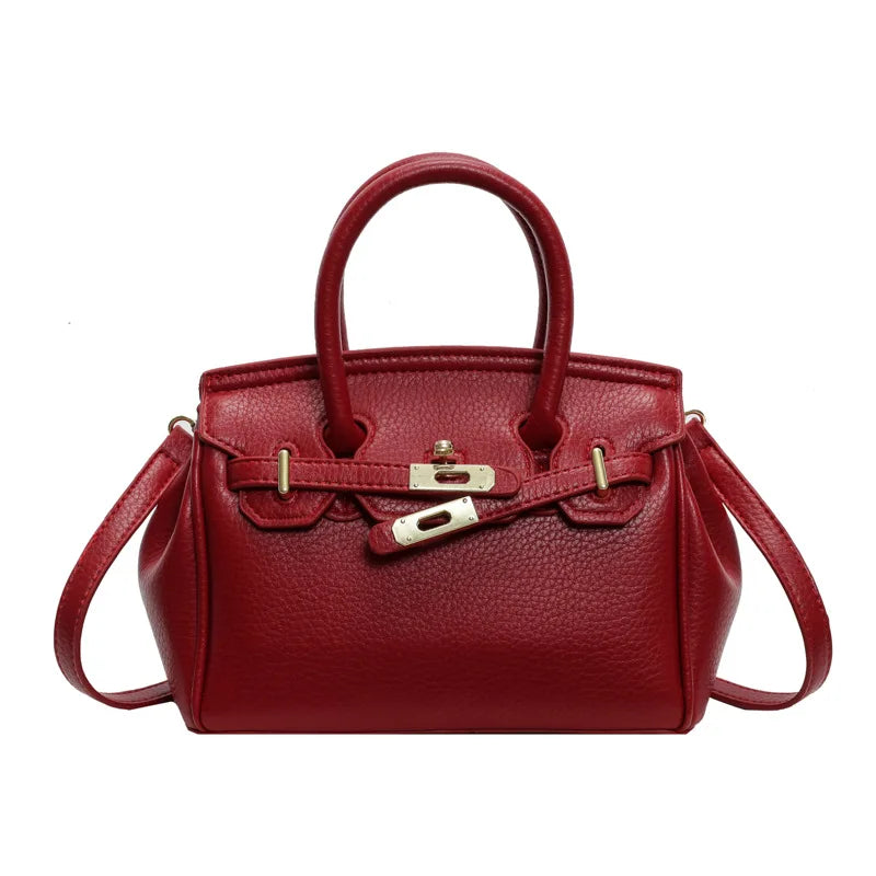 Women's Genuine Leather Top Handle Handbags