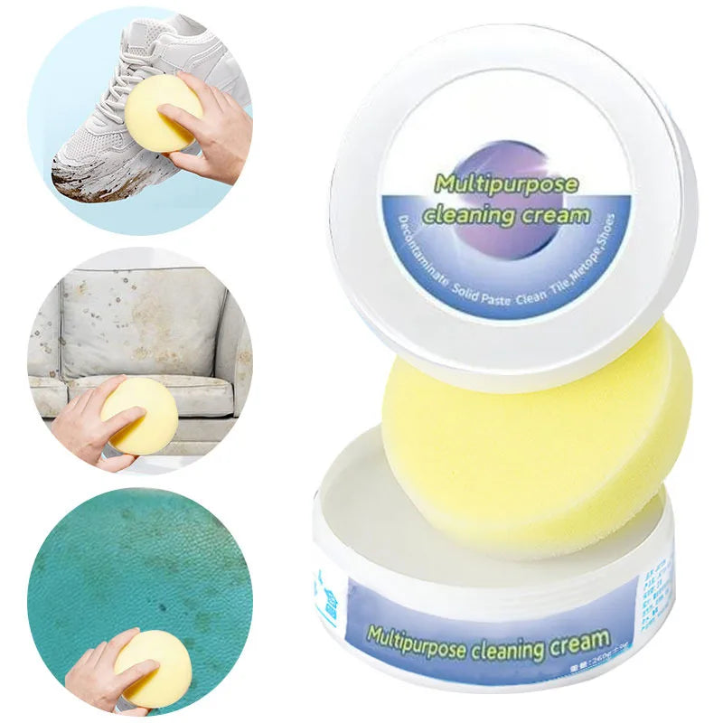 Multi-functional cleaning and stain removal cream