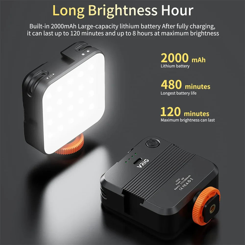 Portable LED Rechargeable Selfie Light