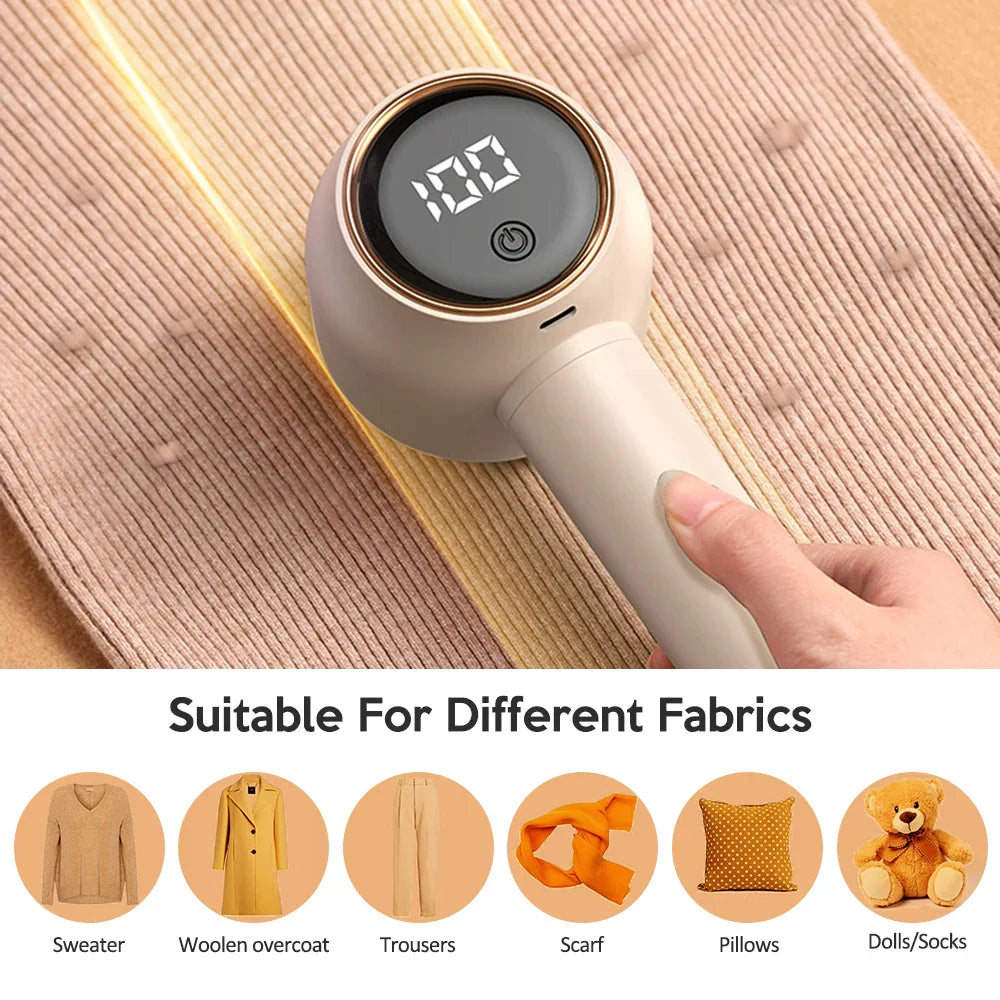 Rechargeable Fabric Shaver Fuzz Remover