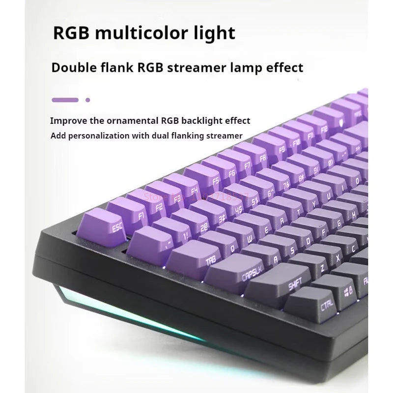 ZH980 100% Mechanical Keyboard,PBT Material Keycap