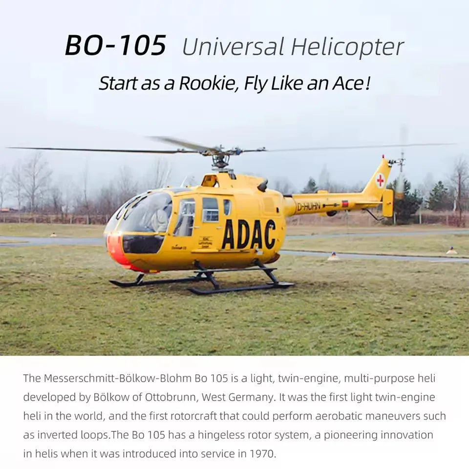 TOUCAN RC HOBBY Flywing BO105 RC Helicopter