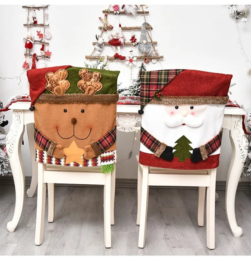 Christmas Themed Chair Cover