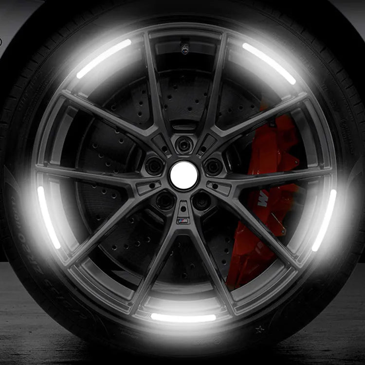 Tire Reflective Warning Stickers (20 Pcs)