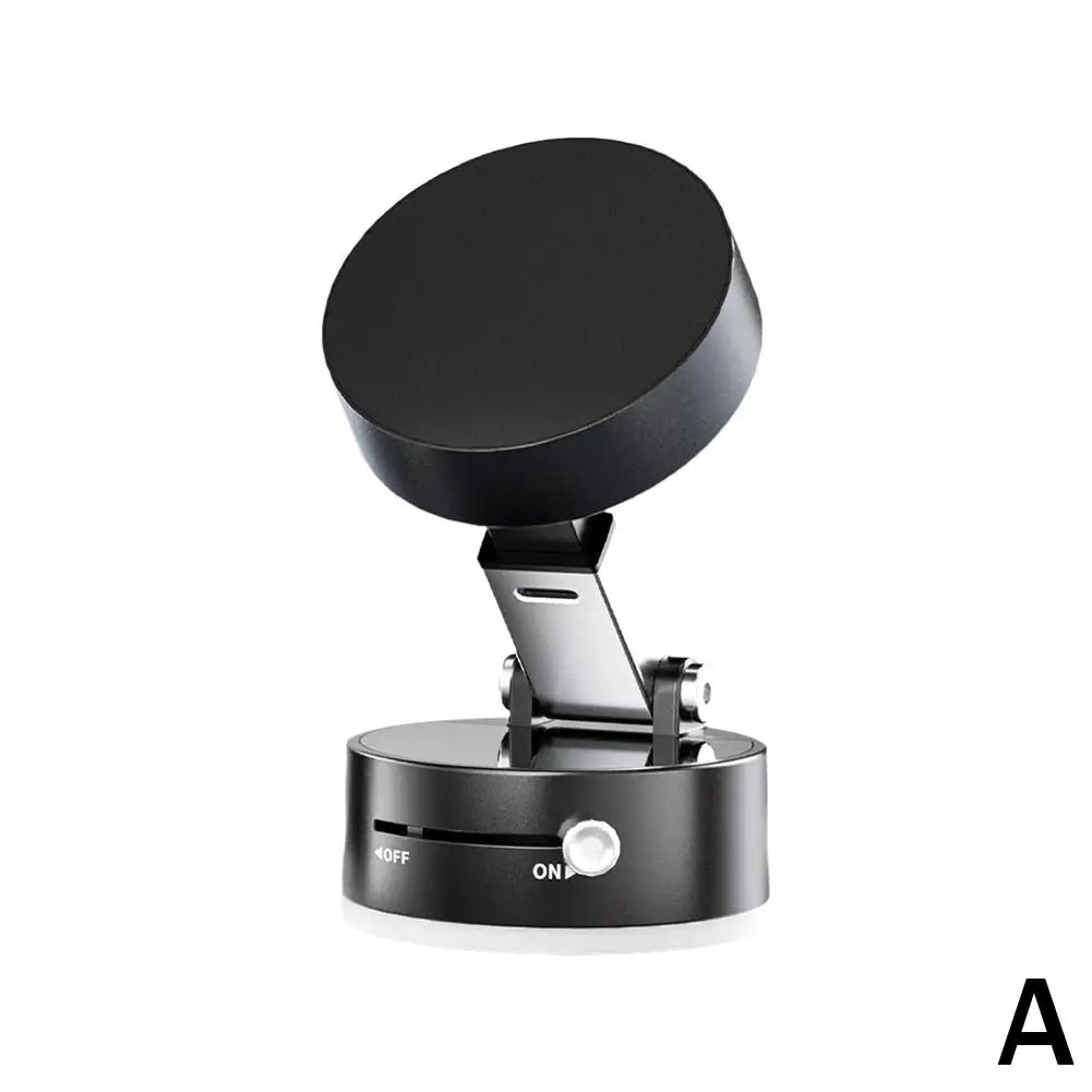 Foldable Portable Vacuum Magnetic Cell Phone Holder