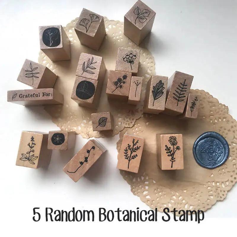 Handmade Map Making Stamp Kit (19 Pcs)