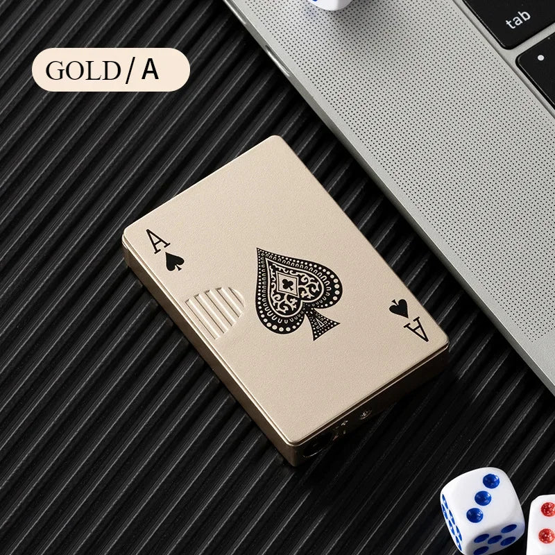 Green Flame Ace Lighter