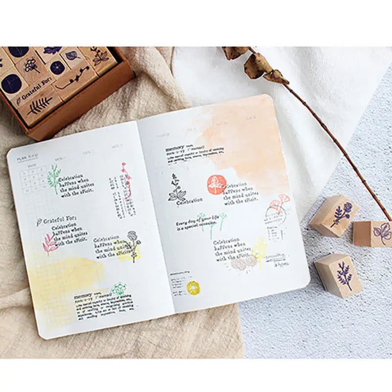 Handmade Map Making Stamp Kit (19 Pcs)