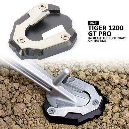 Motorcycle Kickstand Foot Side Stand Extension Pad