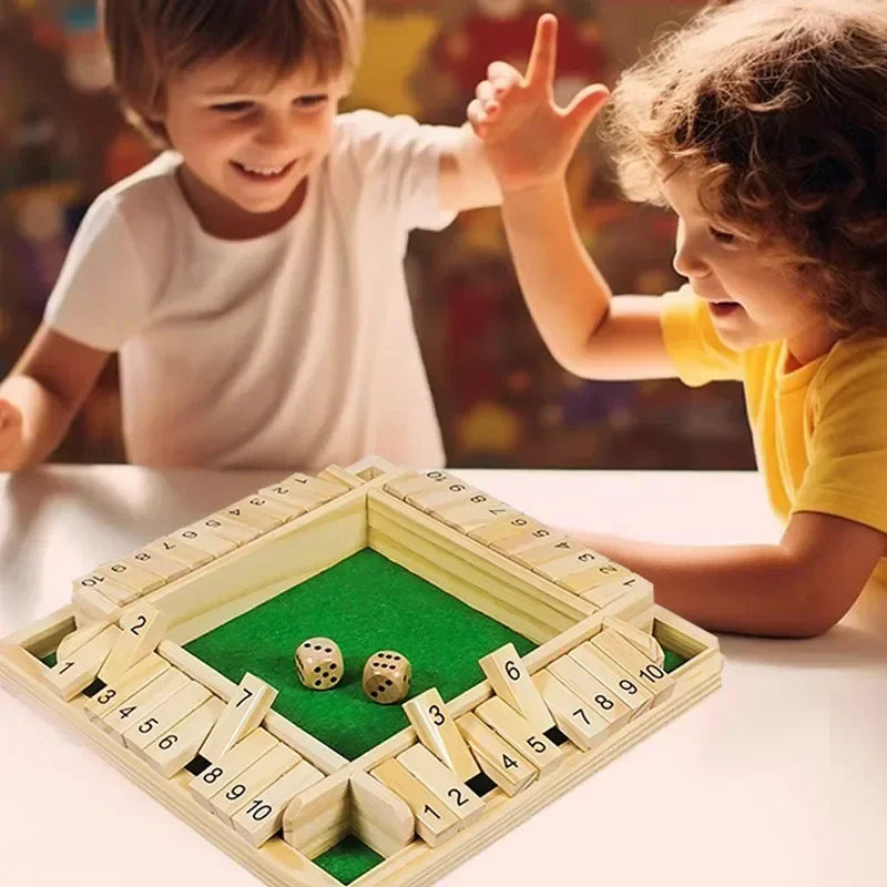 Shut The Box Board Game