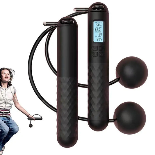 Skipping Rope with Counter ( Gravity Ball without Rope) , For Lose Weight, Burn Calories