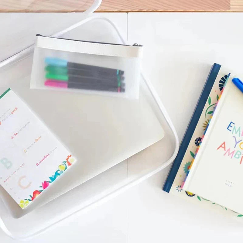 Zippered Transparent Cases