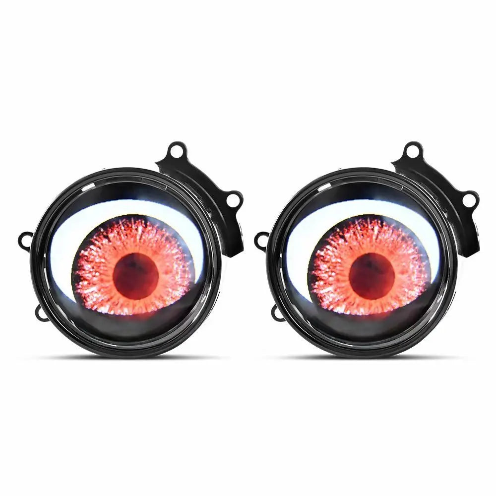 Synced Programmable Devil Eyes Lens with Remote