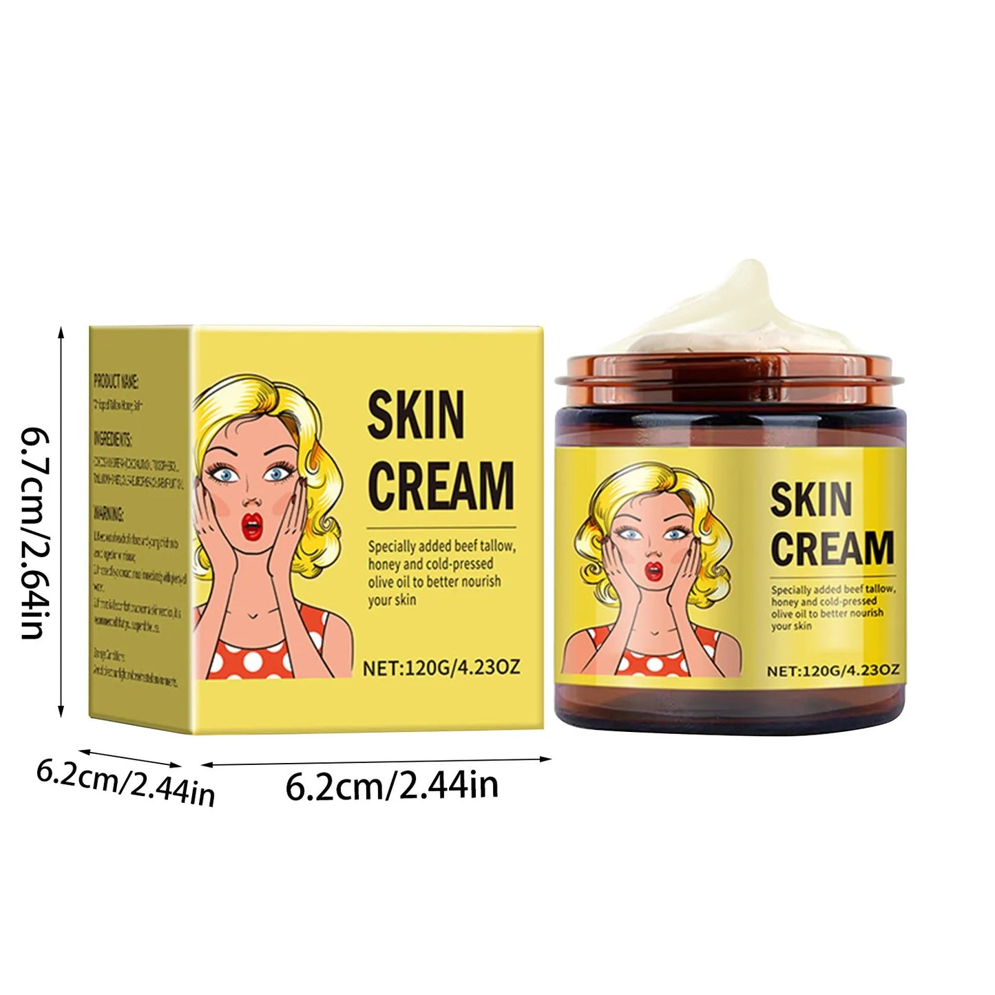 Whipped Beef Tallow and Manuka Honey Balm