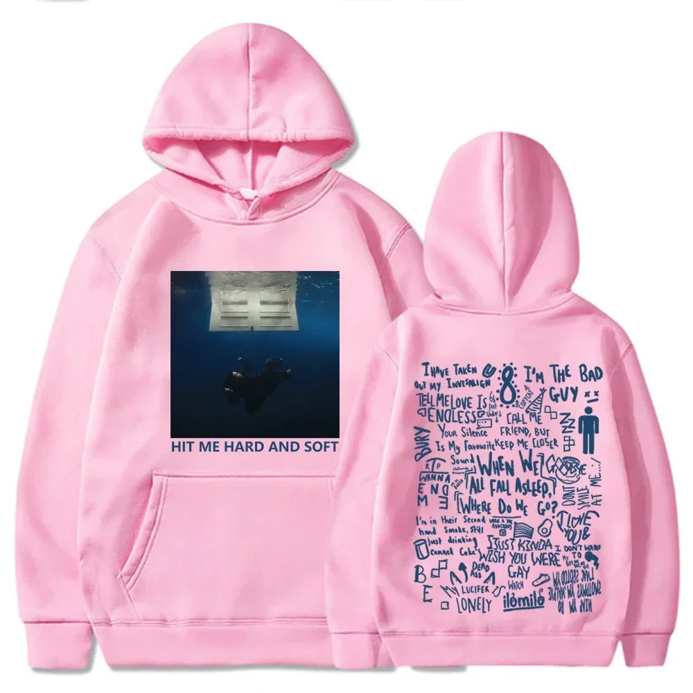 Hit Me Hard & Soft Billie Hoodie