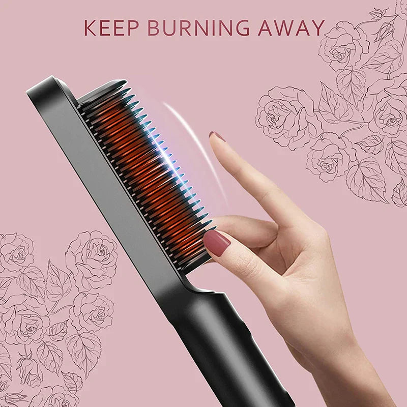 Hair Straightener Brush