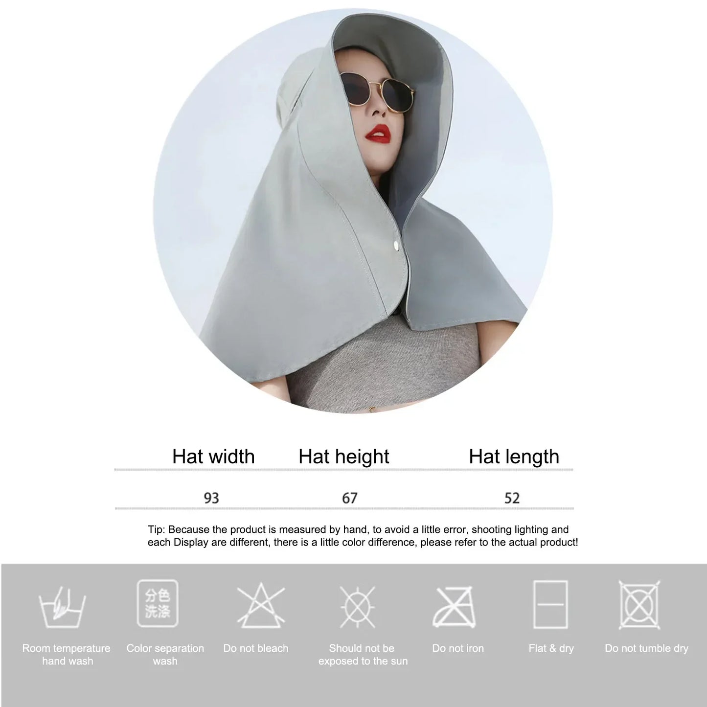 Fashion Ladies UV Protection Bucket Hat