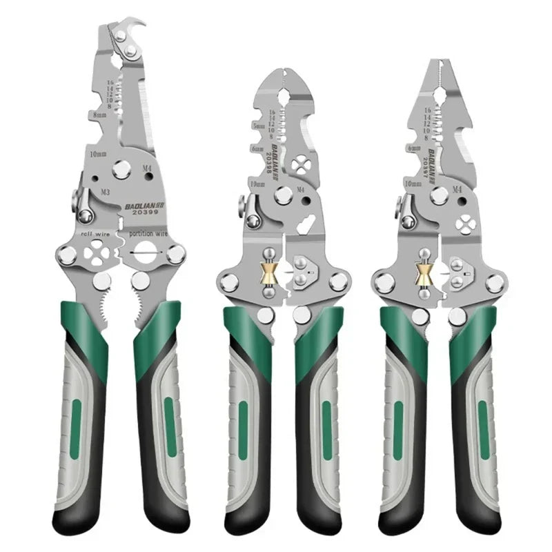 🔧 Multifunctional Folding Wire Stripper