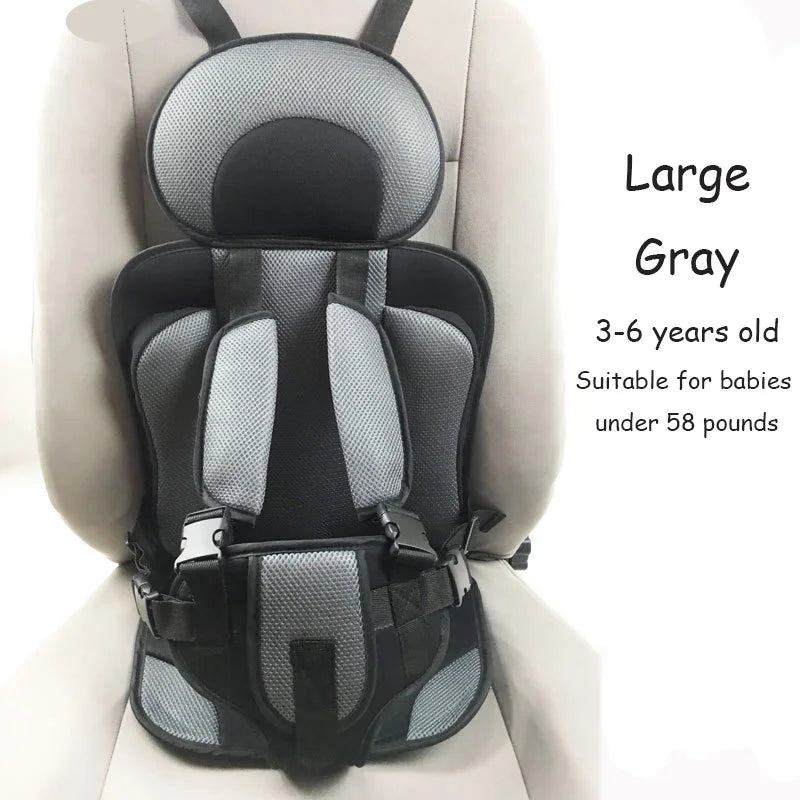 Portable car children's car seat