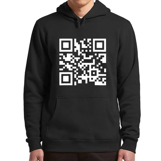 F You QR Code Hoodie