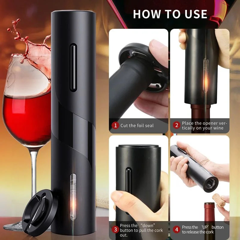 Electric wine Bottle Opener Set for Home