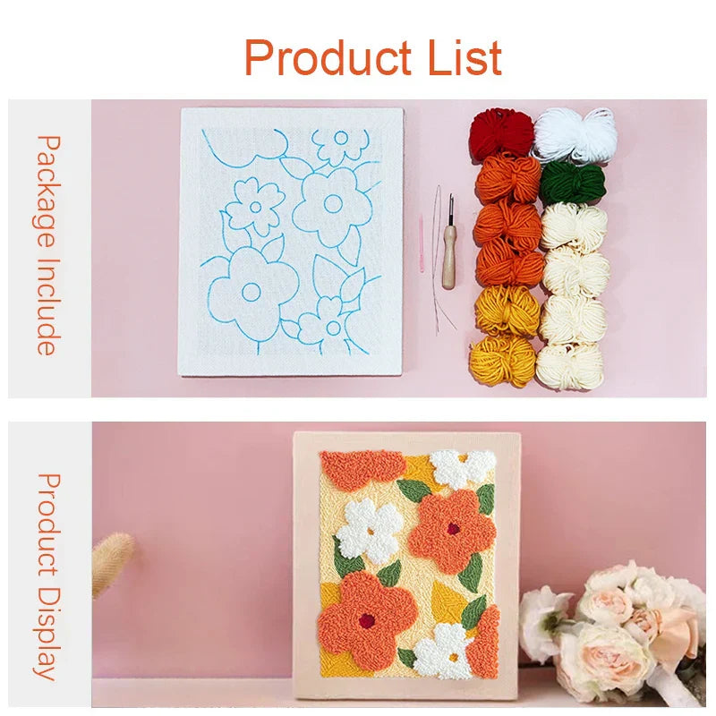 Threads with Punch Stitching Kit
