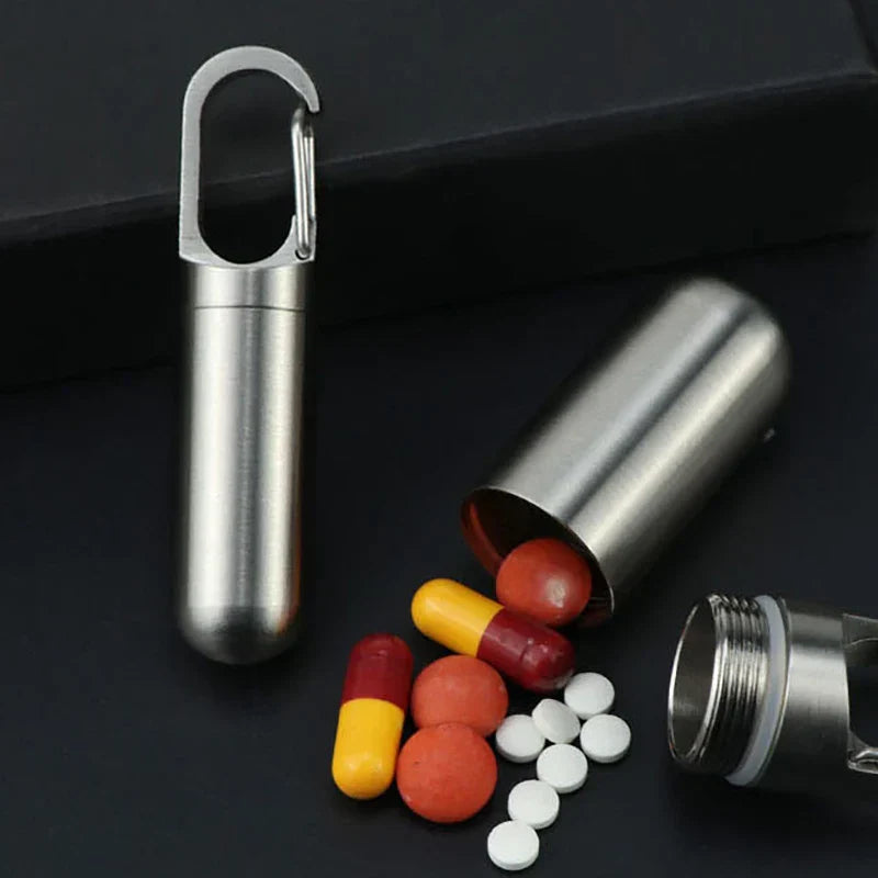 Stainless Steel Pill Box