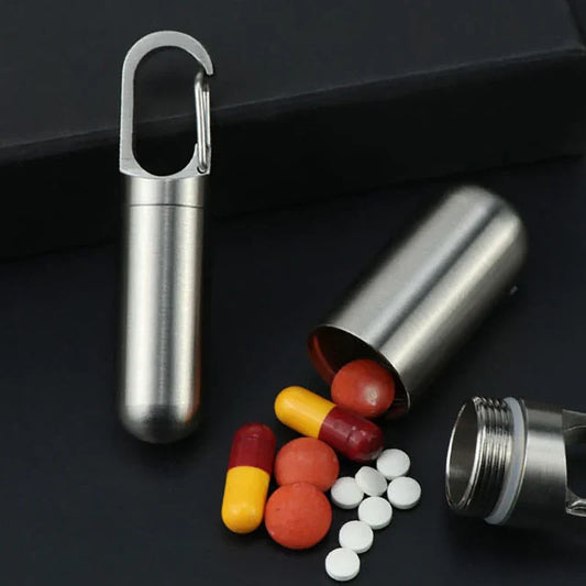 Stainless Steel Pill Box