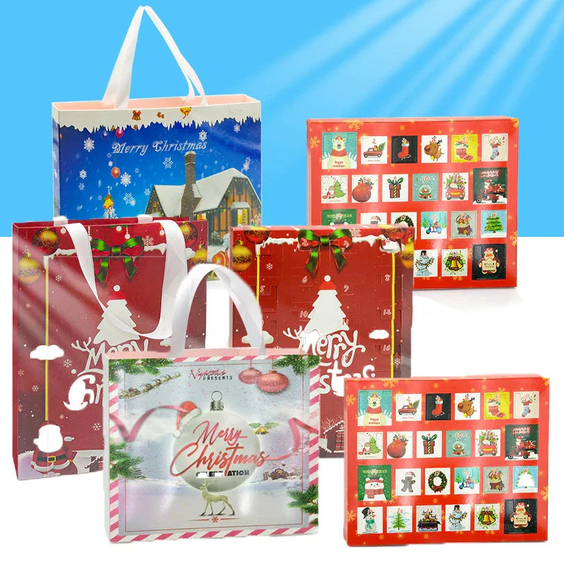 DIY 24 Days Christmas Countdown Calendar Bracelets Set