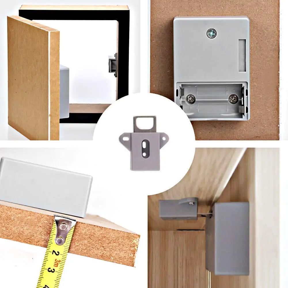 Electronic Cabinet Lock DIY For Wooden Drawer Cabinet