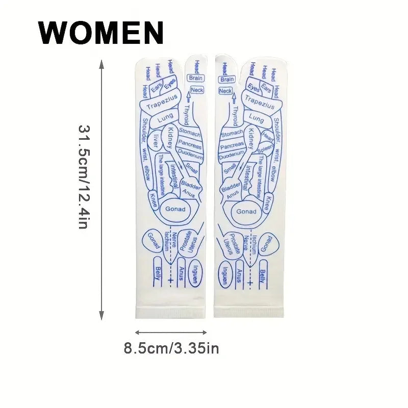 Reflexology Socks + Massage Sticks