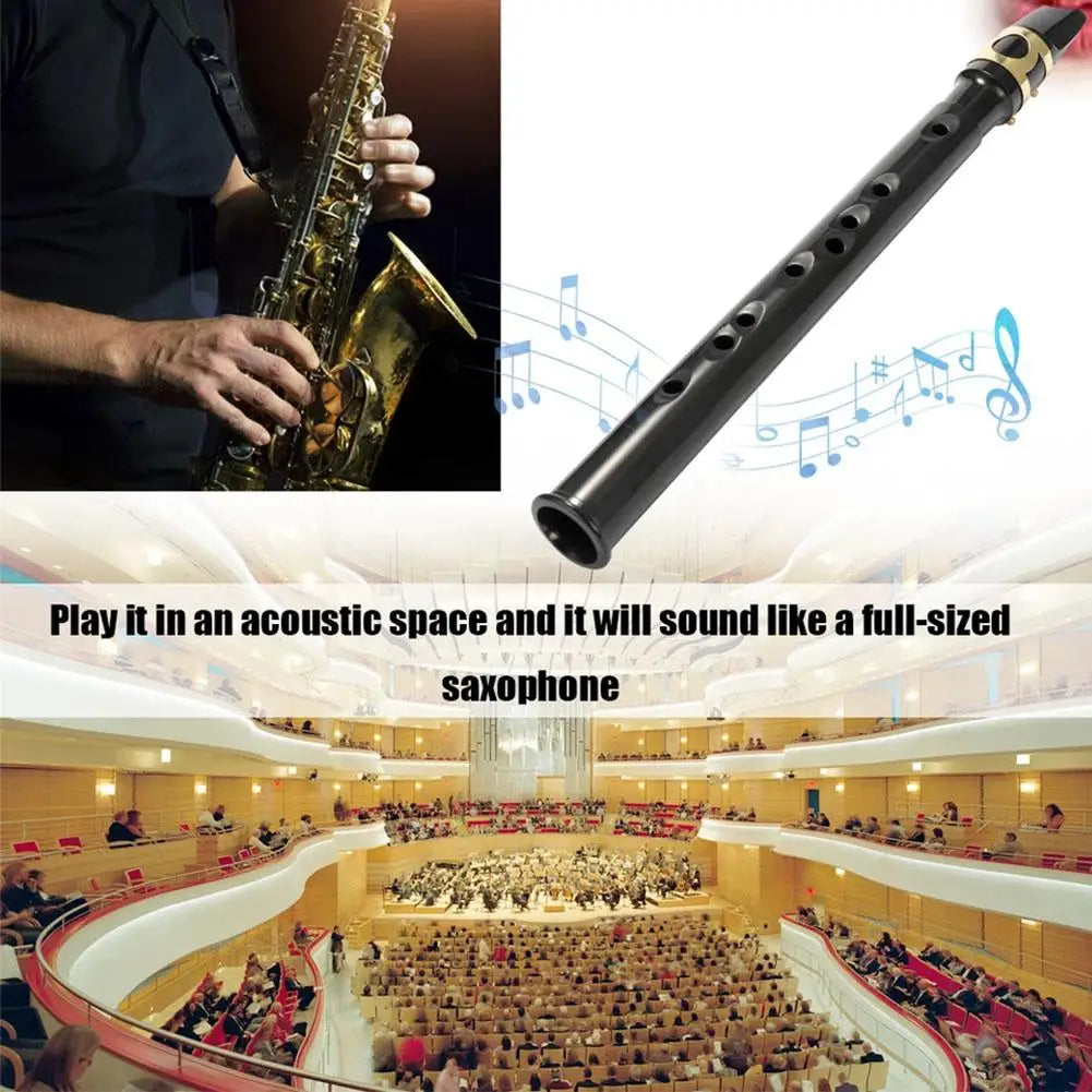 🎶Key of C Two Octave Range Pocket Travel Saxphone