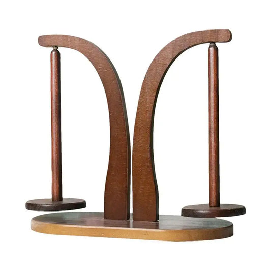 Wooden Yarn Spool Rack