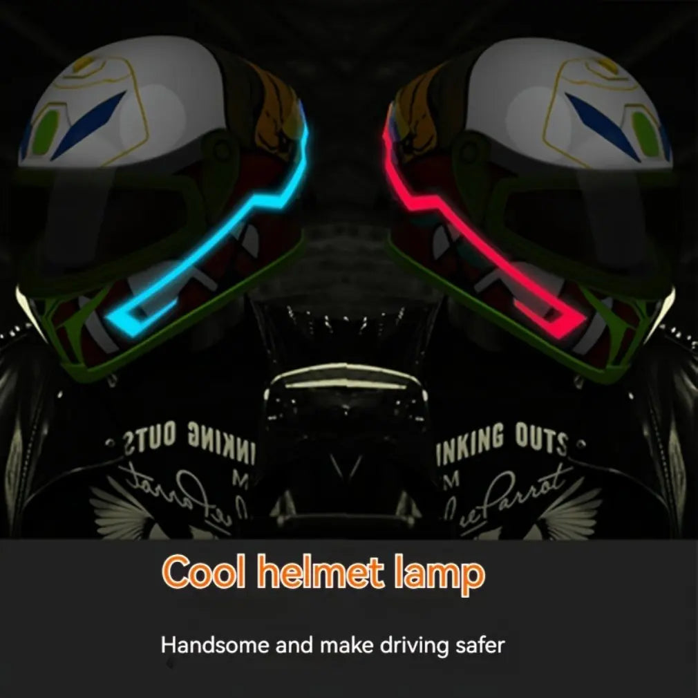 Universal Motorcycle Helmet El Line Light