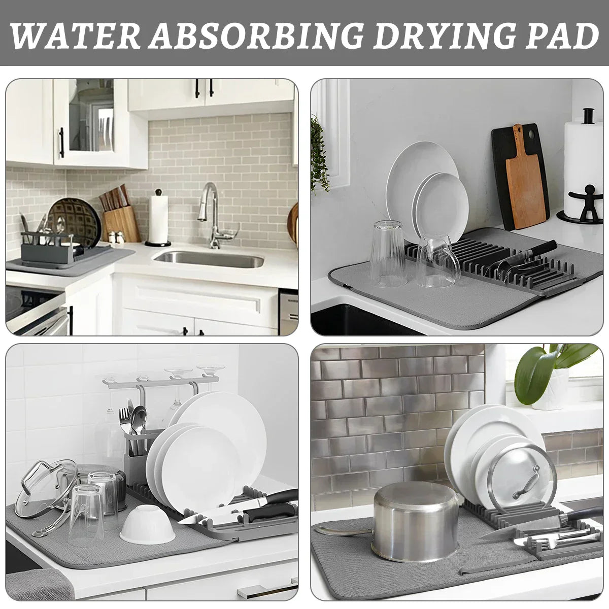 Dishes drying mat