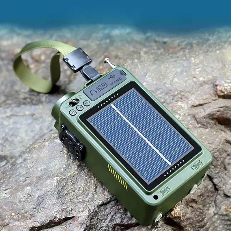 Versatile portable emergency radio（AM/FM/SW/WB）