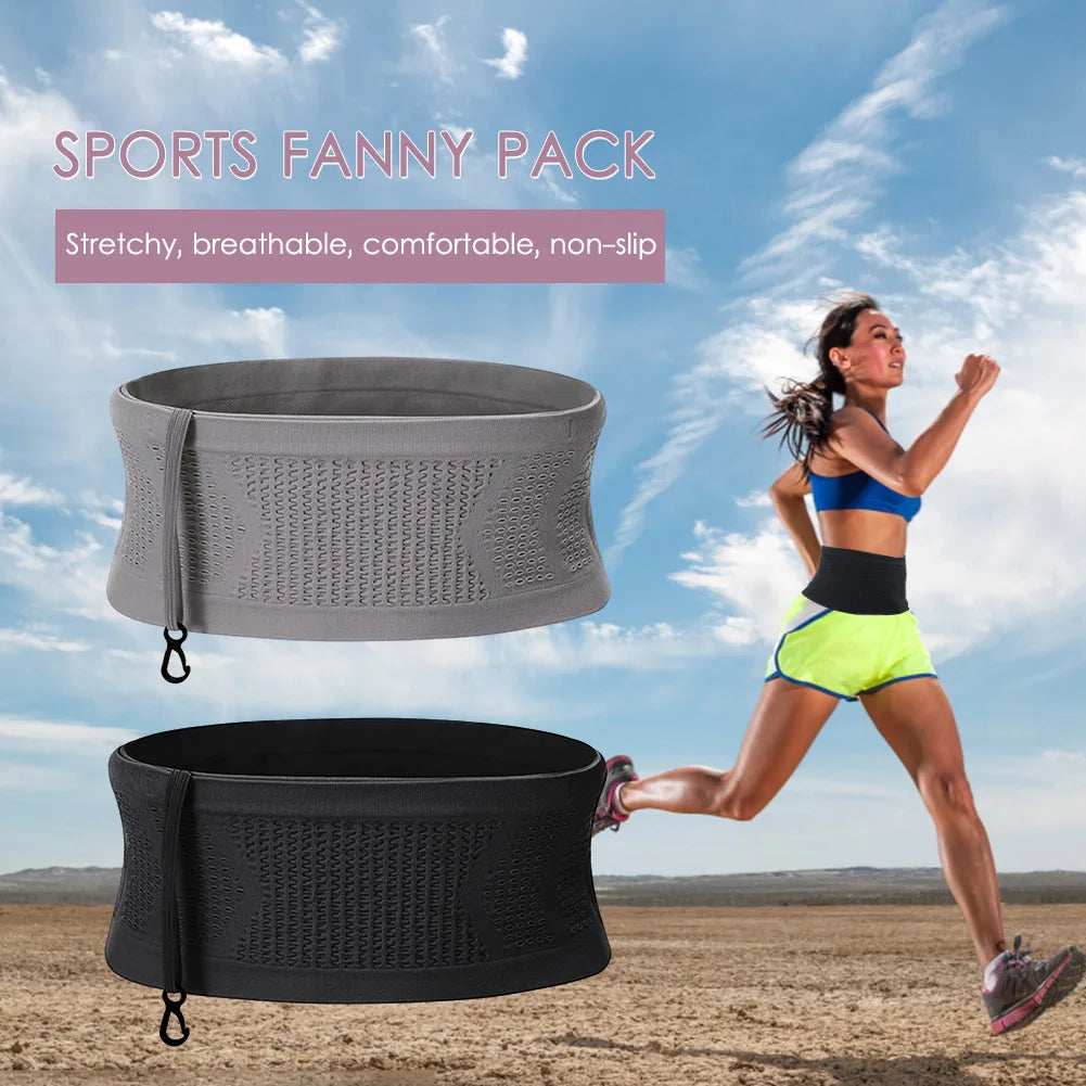 Multifunctional Knit Breathable Concealed Waist Bag