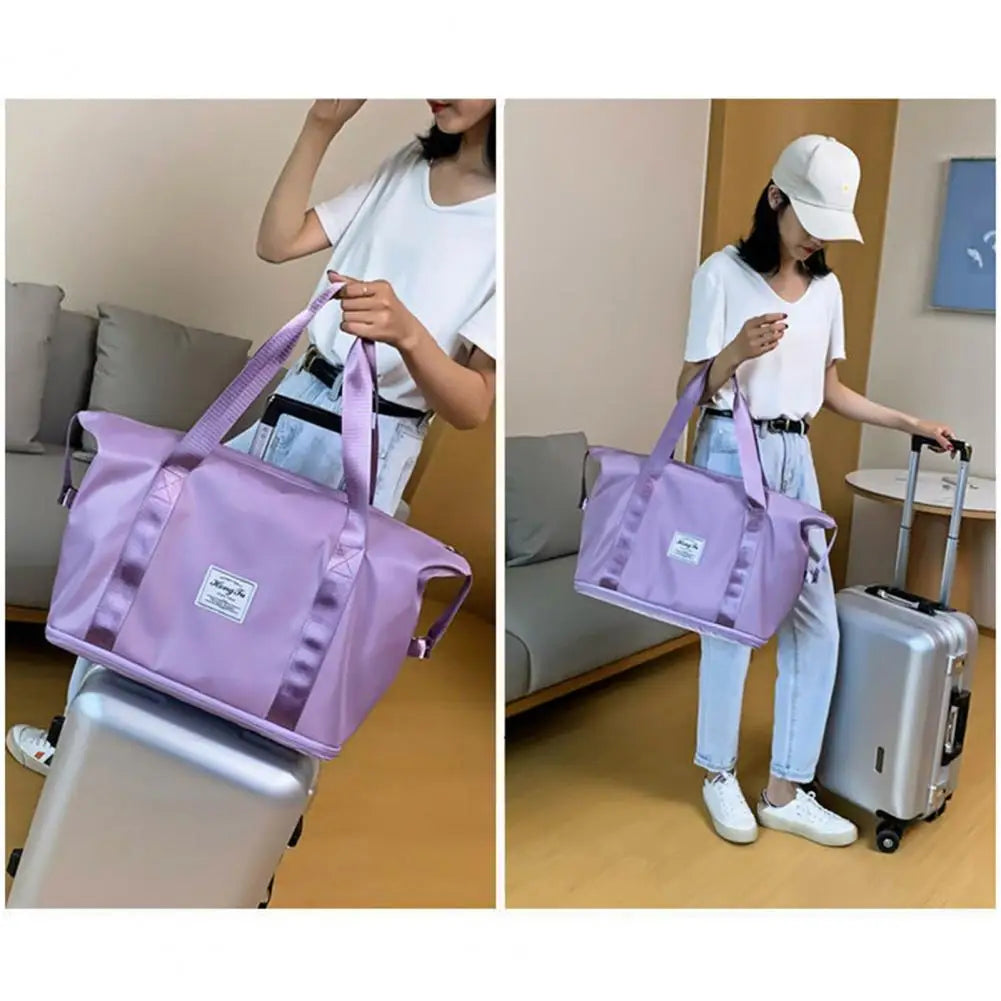 High-capacity Double-layer Wet Separation Travelling Bag