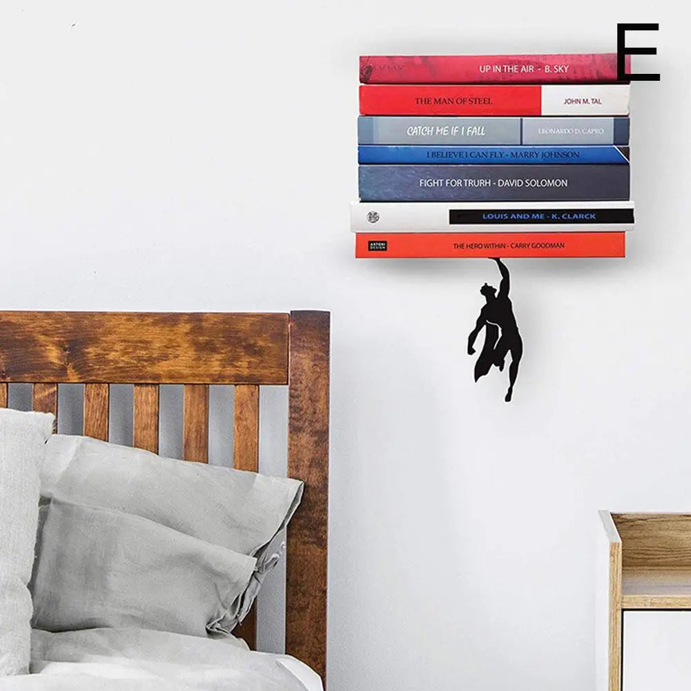 Hidden Metal Bookends