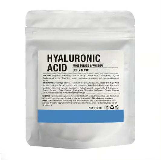 Hyaluronic Acid Powder, DIY Facial Serum, Skin Hydration Care Formula
