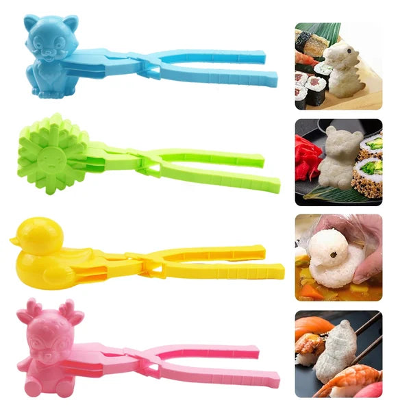 Rice Molds for Sushi Making