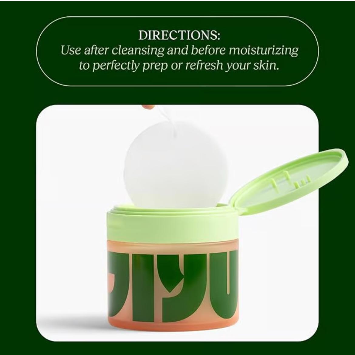 Jiyu Korean Skincare Anti-Aging-Lightens Dark Spots and Wrinkles Toner