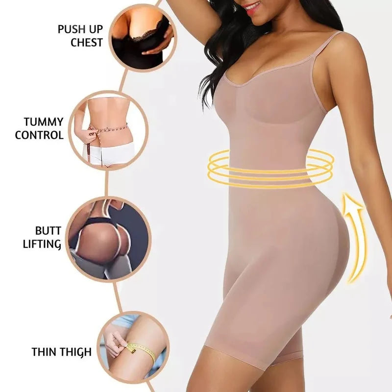 Tummy Control Body Shaper Thigh Slimmer Shorts Seamless Sculp