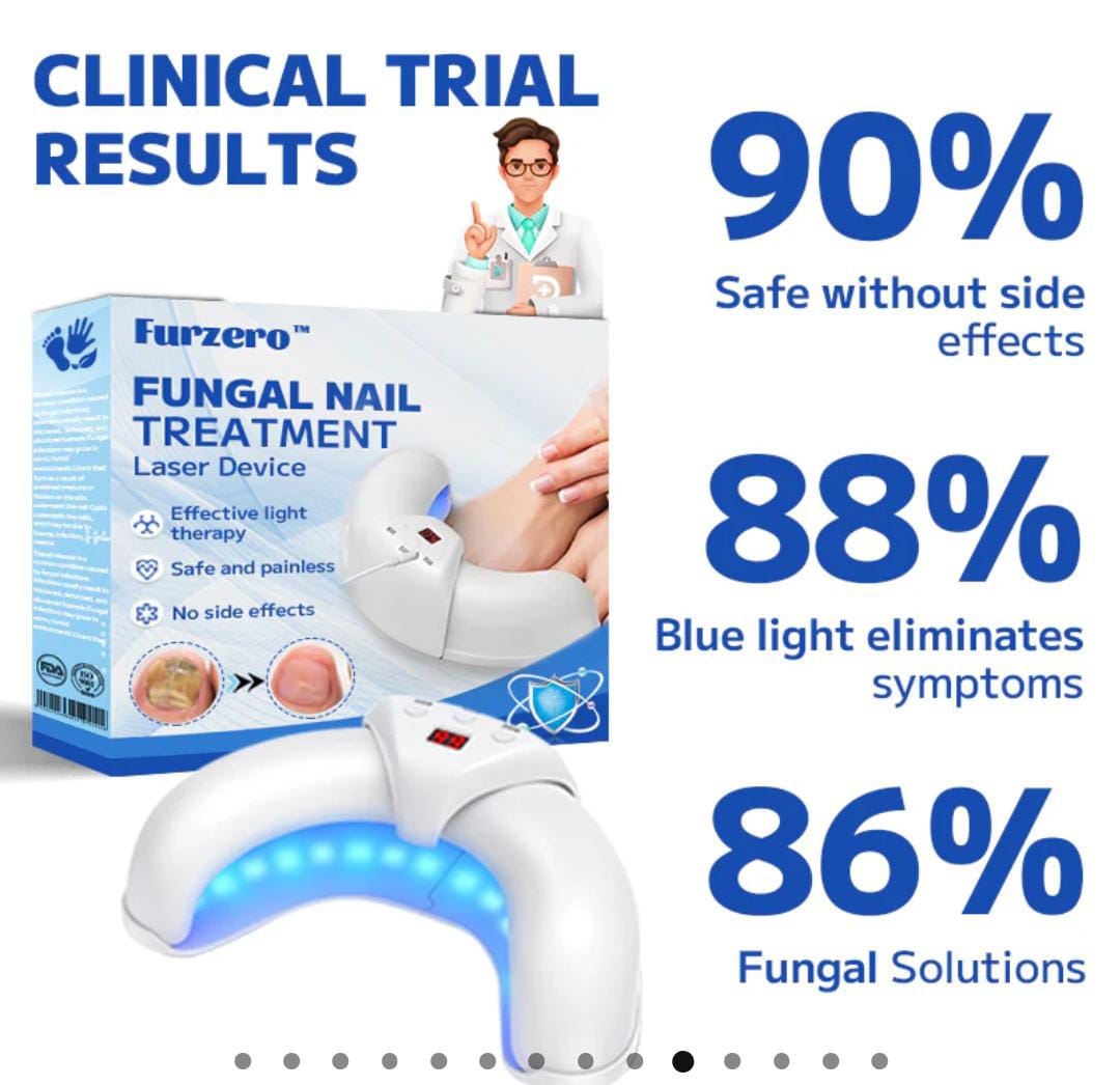 Fungal nail treatment laser device