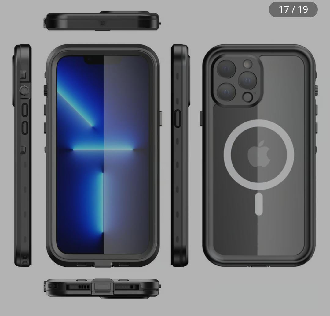 Shockproof Magsafe Anti-fall Waterproof Phone Case