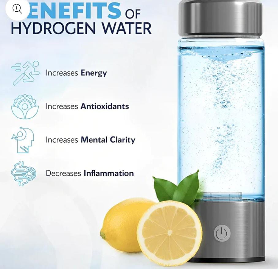 Hydrogen water bottle