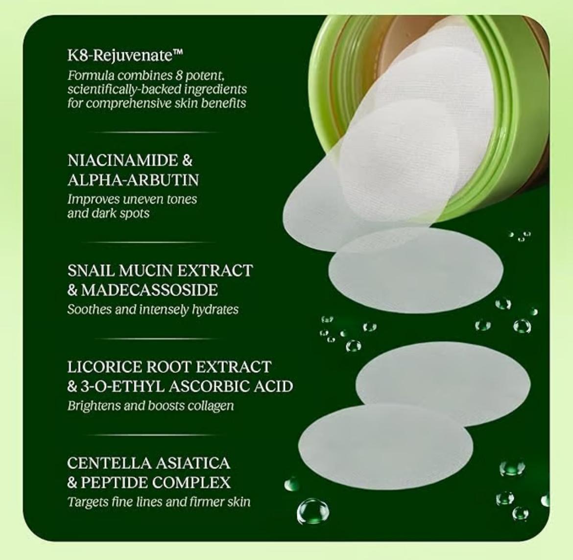 Jiyu Korean Skincare Anti-Aging-Lightens Dark Spots and Wrinkles Toner