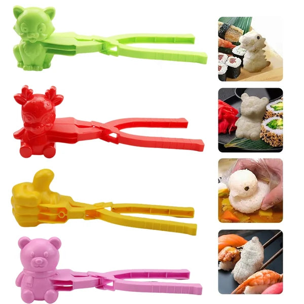 Rice Molds for Sushi Making