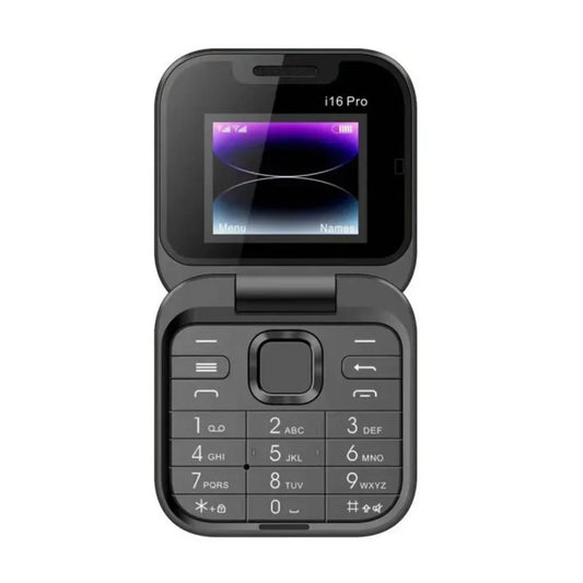 Mini Flip Mobile Phone 2 SIM Card Small Display Foldable Cell Phone 1